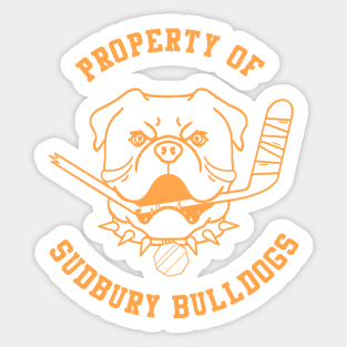 Shoresy Hoodie Merch - Hockey Jersey Sudbury Blueberry Bulldogs Meme Sticker